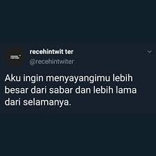 We did not find results for: 10 Status Twitter Romantis Bikin Baper Mendalam Dailysia