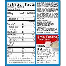 The creamy vanilla pudding snack contains 60 calories per serving. Amazon Com Jell O Cheesecake Sugar Free Pudding Pie Filling Grocery Gourmet Food