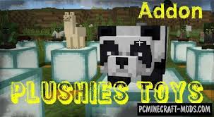 Download, install stuffed animals mod packages: Plushies Toys Pack Addon For Minecraft Pe 1 17 1 16 Pc Java Mods