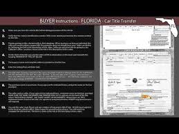 If your florida title shows a lien or a bank name printed on the front, then your title will need to be signed off by the lien holder or have a separate called them to get rid of an old car, they were quick to get back with me and followed up on making sure the tow driver was here and my needs were met. State Of Florida Application For Vehicle Vessel Certificate Of Title