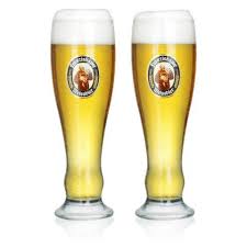 Weizenbierglaser 2er Set Original Franziskaner Bier Glas Weizen