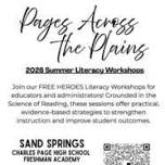 Pages Across the Plains: HEROES Regional Summer Literacy Workshop