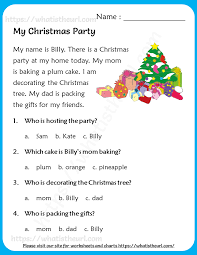 Students read the passages and answer the questions that follow. Reading Comprehension For Grade 2 Your Home Teacher