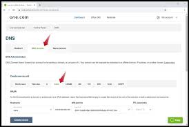 How Do I Create An Aaaa Record Support One Com