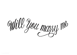 Will You Marry Me Typography Design Free Image By Rawpixel Com Typography Design Typography Marry Me