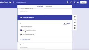 Spelling Tests With Google Forms Youtube