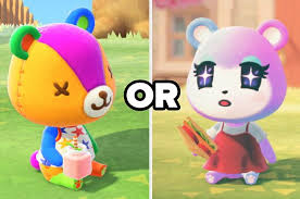 Which Animal Crossing Bear Villager Are You Most Like Animal Crossing Animals Bear