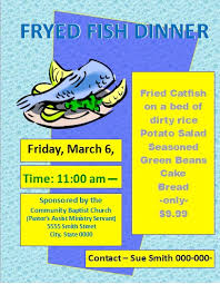 The following is an alphabetical list of the characters in the various versions of the hitchhiker's guide to the galaxy, by douglas adams.the descriptions of the characters are accompanied by information on details about appearances and references to the characters. Printable Fish Dinner Flyer Template Flyer And Resume Templates