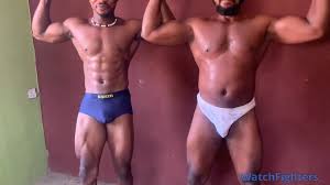 Erotic lift and carry gay bearhug with frontier-Wale vs Blackfitfighter -  WatchFighters