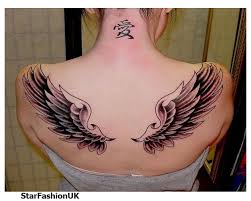 Michael, fallen angel tattoos often, angel tattoo designs are taken from classic art. Uk Fashion Small Angel Wings Tattoo Ideas