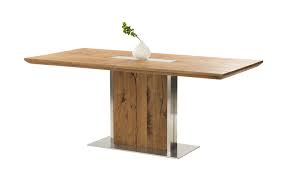 Agionda esstisch glastisch 120 x 80 cm kay jake 80 mit 76mm edelstahl beinen 2 glasplatten. Esstisch Eiche Edelstahl Gilberto Mobel Hoffner
