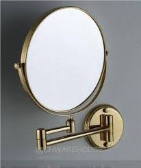 Smartloc iron 20cm 5x magnifying bathroom wall mounted led light mirror vanity makeup smart bath cosmetic mirrors 360 rotatingcheck here. Gold 8 Magnifying Mirror For Bath Wall Mounted Swing Arm 1 7x 2 Sided Magnifying Mirror Wall Mounted Makeup Mirror Mirror