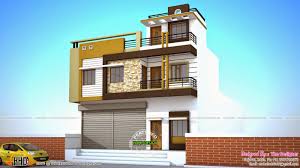 2 House Plans With Shops On Ground Floor 2 Storey House Design Duplex House Design House Elevation