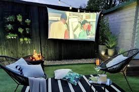 Pay close attention to the lumens (how bright the projector is) and the resolution at the desired range. How To Create An Outdoor Cinema From Projectors To Lighting Watch Films In Style By Creating Your Own Garden Cinema Homes And Property Evening Standard