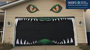 Happy Halloween Halloween Garage Door Halloween Garage Halloween Door Decorations