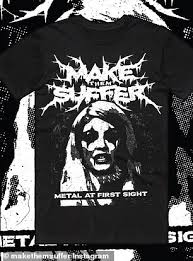 Next it's booka and brett. Booka Nile S Band Cashes In On Her Mafs Appearance As They Launch Metal At First Sight T Shirts Readsector
