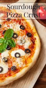 easy sourdough pizza crust recipe rezept kochen und backen rezepte essen und trinken