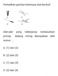 Pesawat sederhana mempunyai keuntungan mekanik yang didapatkan dari perbandingan antara gaya beban dengan gaya kuasa sehingga. Alat Yang Menggunakan Prinsip Bidang Miring Belajar
