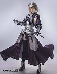 amazon コスプレ衣装 fate grandorder fgo ruler jeanne d arc ジャンヌ ダルク 靴 甲冑 旗 剣 ベルト付 コスプレ 仮装 通販 コスプレ 衣装 ジャンヌダルク 甲冑