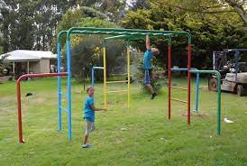 Cubbykraft Australia Monkey Bars Playground Equipment Playground Monkey Bars Backyard Playground