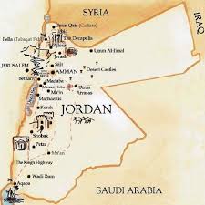 The following maps were produced by the u.s. Map Of Jordan And The Location Of Petra Download Scientific Diagram