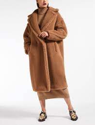 Max mara studio fur collar gino wool coat camel 2340$ size 8 ustop rated seller. Pin By Nastia K On Wish List Teddy Coat Teddy Bear Coat Coat