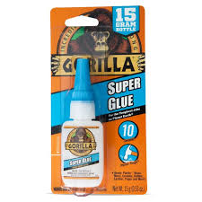 Solvent glues comprise an adhesive base mixed with a. Gorilla Clear Super Glue 15 Gram Bottle Walmart Com Walmart Com