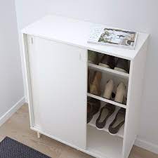 Having a dedicated spot for your coat, shoes, bag and such means you can hunt less and sleep more (hopefully). Mackapar White Shoe Cabinet Storage Ikea