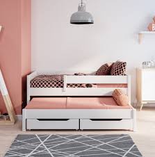 Egal was für ein kinderbett zu ihrem kleinen. Mack Milo Funktionsbett Aradhya Mit Schubladen Und Ausziehbett Bewertungen Wayfair De