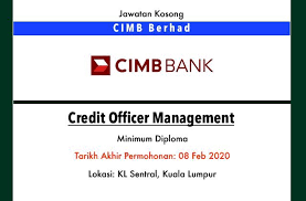 Jawatan kosong terkini di cimb bank berhad jawatan kosong kerajaan swasta terkini malaysia 2021 2022. Jawatan Kosong Terkini Cimb Berhad Kuala Lumpur Jawatan Kosong Terkini