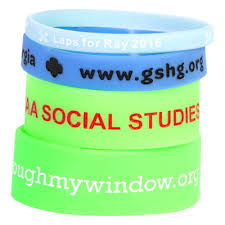 Glow in dark silicone wristband in custom pantone color. Glow In The Dark Wristbands Customized With Options Including Emboss Deboss And Screen Printing On A Color Silicone Band