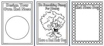Red nose day games for kids and comic relief. Printable Red Nose Day Teaching Resources