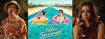 Энди сэмберг, кристин милиоти, дж.к. Palm Springs 2020 Movie Thoughts Absolutebadasses