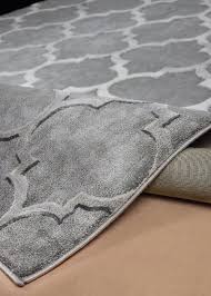Wir bieten dir eine große auswahl an teppichen in grau oder anthrazit. Kunstfaser Teppich Mit Trellis Muster Grau
