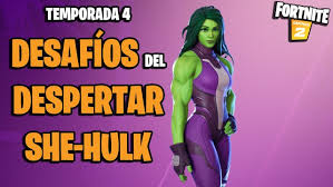 This guide shows players how to find jennifer walters' office. Fortnite Temporada 4 Guia De Desafios Del Despertar De Jennifer Walters She Hulk Meristation