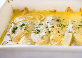 Baked Fish With Lemon Cream Sauce Recipe Grilled Fish Recipes Recipetin Eats Cod Fish Recipes Baked