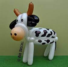 Balloon Animal Cow Balloon Sculpture Cow Balloon Sculpture Cow Balloon Art Cow Balloon Art Cow Balloon Twist Cow Fun Balloons Balloon Animals Balloons