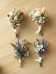 Double Thistles Bohemian Rustic Dried Flowers Boutonniere Etsy In 2020 Dried Flower Bouquet Dried Flowers Wedding Flower Arrangements