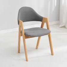Modern Solid Wood Casual Restaurant Applicable To Dining Chair Office Meeting Computer C Plastic Dining Chairs Industrial Style Living Room Retro Coffee Tables
