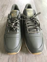 New Reebok Classic Lthr Olive Green Men S 11 5 Ebay Reebok Classic Mens Shoes Sneakers New Reebok
