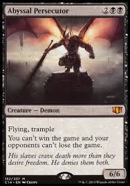 Abyssal Persecutor Magic The Gathering The Gathering Magic The Gathering Cards