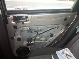 Put the bottom side just like in the pic and the top side of the spring on the door cilynder. Rear Door Stuck Locked How To Access The Lock Cable Ford C Max Forum