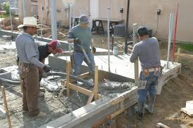Week 7 01 22 15 Concrete Floors Pouring A Monolithic Step Concrete Floors Wood Shop Flooring