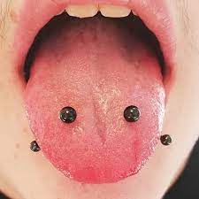 The piercing procedure does not differ much from the midline tongue one, only instead of one perforation, you would have two. Power Piercing Venom Bites Gestochen Von Andi Facebook