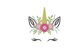 How to digitize a unicorn heart embroidery design? Machine Embroidery Unicorn Face Flowers Machine Embroidery File Design 6x10 Inch Hoop