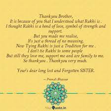 Discover and share thank you brother quotes. Support Thank You Brother Quotes From Sister