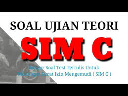 Baru Berlatih Soal Ujian Sim C Terbaru Dan Kunci Jawaban Youtube