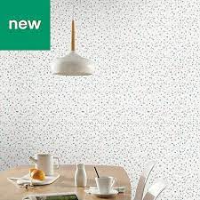 goodhome fusca white tezzaro effect wallpaper werkkamer