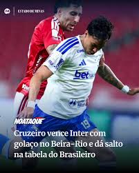 ⚽ Cruzeiro vence Internacional no Beira-Rio O Cruzeiro venceu o Internacional por 2 a 1 nesta quarta-feira (22/7), em Porto Alegre. Debaixo de chuva, Kaio Jorge e Matheus Pereira garantiram o triunfo