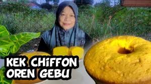Tak susah mana, kita guna ikut sukatan cawan je. Resepi Kek Chiffon Oren Sukatan Cawan Resepisedap Letansu Com